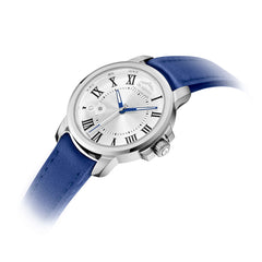 26 Spirits of Switzerland The Blue Seagull Women Swiss Watch 35mm Analog-Quartz Vegan Bracelet