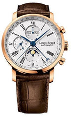 Louis Erard Gold Excellence Collection Swiss Automatic White Dial Men's Watch 80231OR01