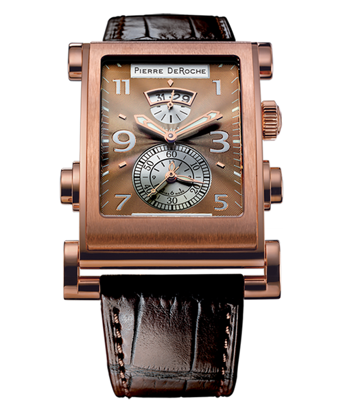 Pierre De Roche SplitRock MDA Gold Men's Watch SPR30001ORO0-003CRO