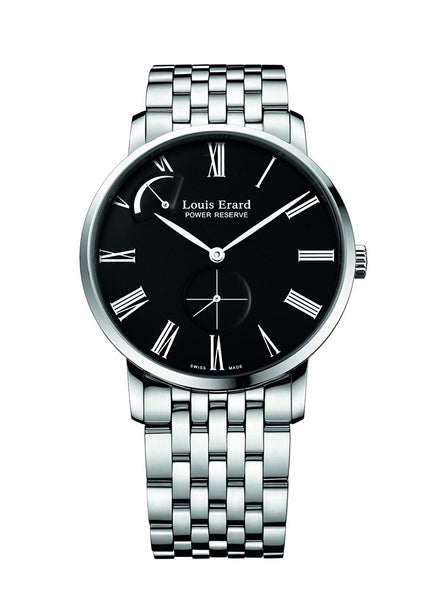 Louis Erard Men's 53230AA12.BMA35 Excellence Automatic Silver Metallic Bracelet Watch