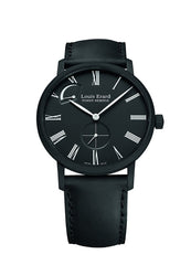 Louis Erard Men's 53230NN22 Excellence Automatic Black leather Watch