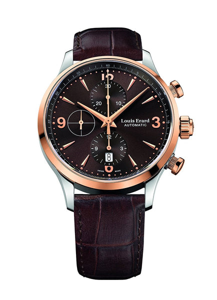 Louis Erard Men's 1931 Collection Brown Dial Chrono 78225AB16 Watch