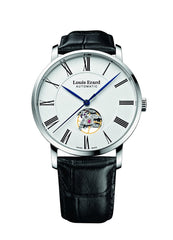 Louis Erard Excellence Swiss Automatic White Dial Women's Watch Open Balance 62233AA10.BDC02