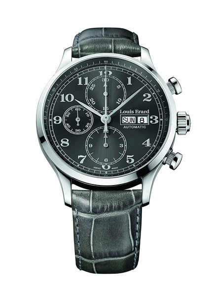 Louis Erard Men's 1931 Collection Grey Dial Chronograph 78225AA23 Watch