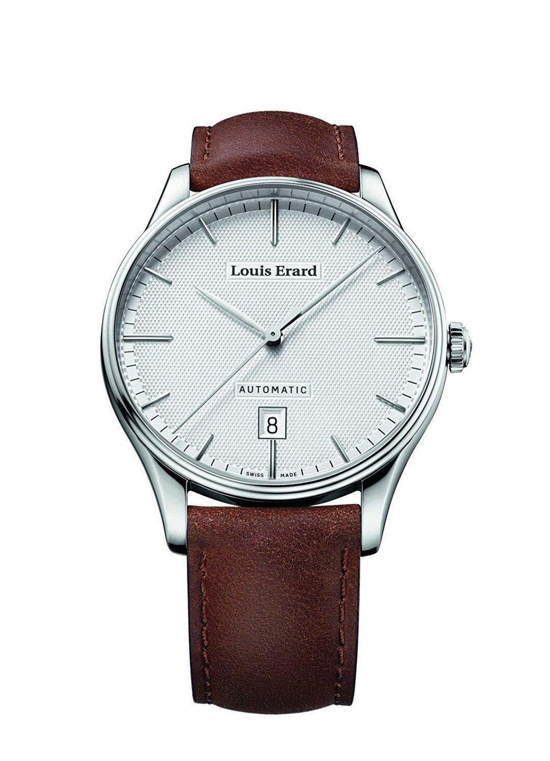 Louis Erard Men's Heritage Silver Dial 69287AA21 Veal Leather strap