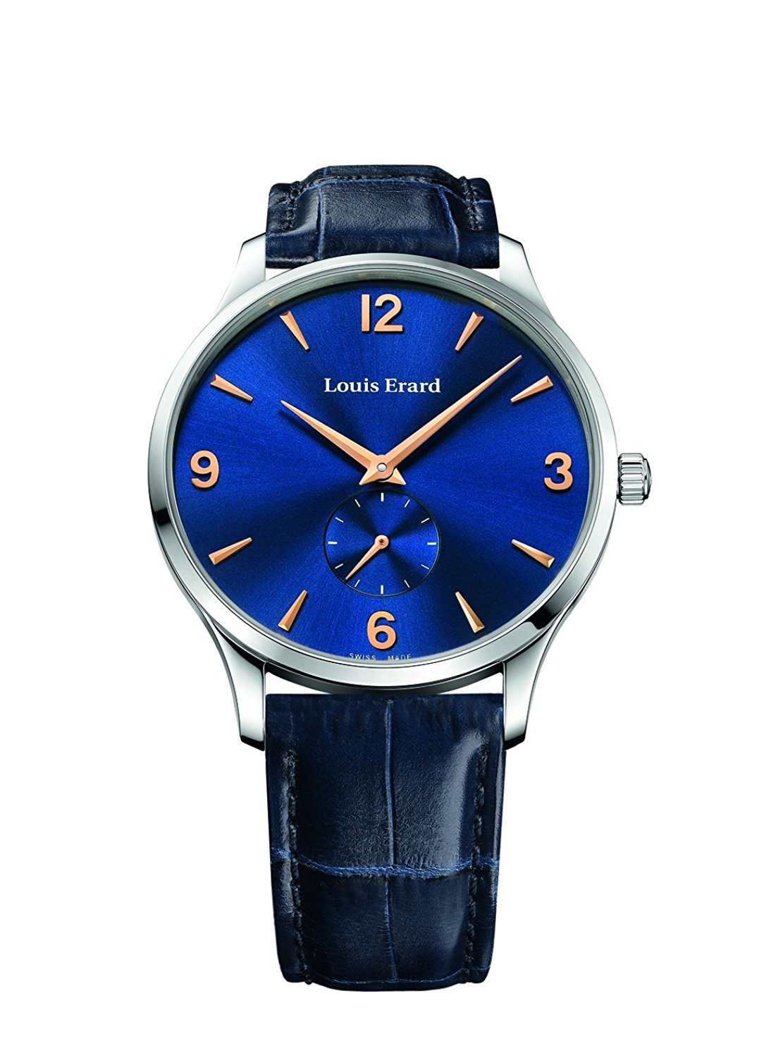 Louis Erard 1931 Collection Mechanical hand winding Blue Dial Men's Watch 47217AA15.BEP03