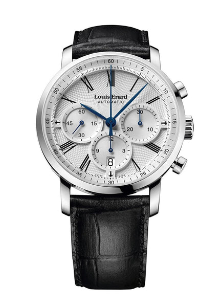 Louis Erard Excellence Swiss Automatic Selfwinding Silver Dial Men's Watch 71231AA31.BDC51
