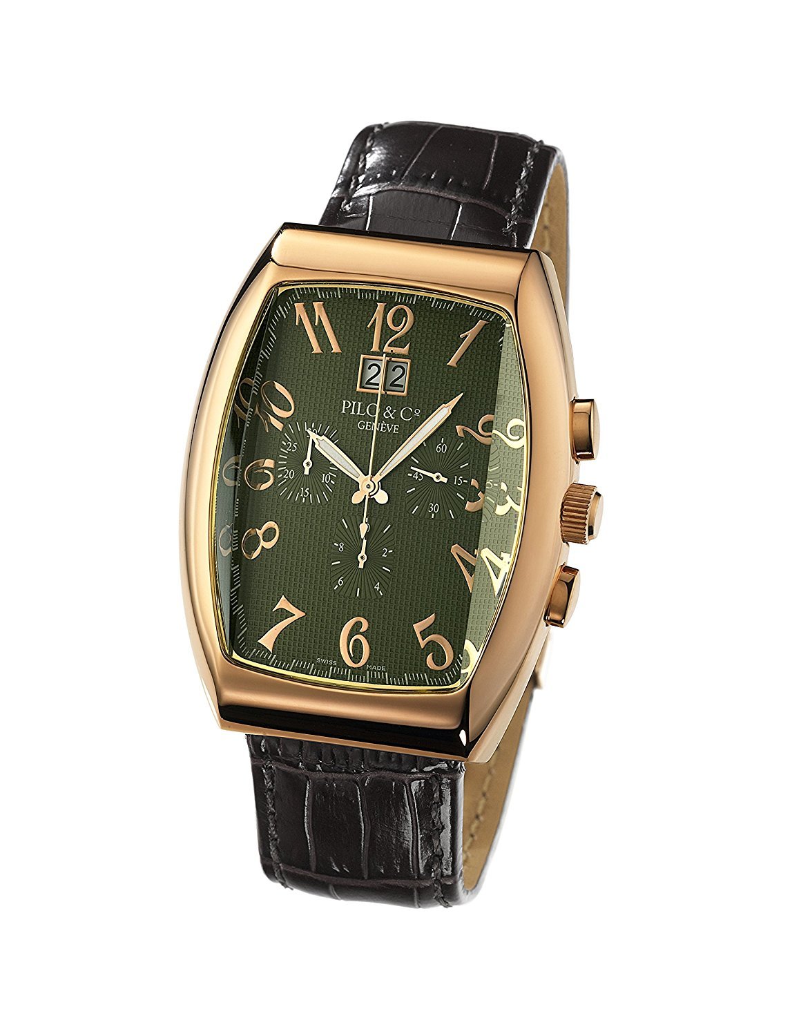 Pilo & Co Swiss Quartz Chronographe Men's Watch collection P0131CHQGR