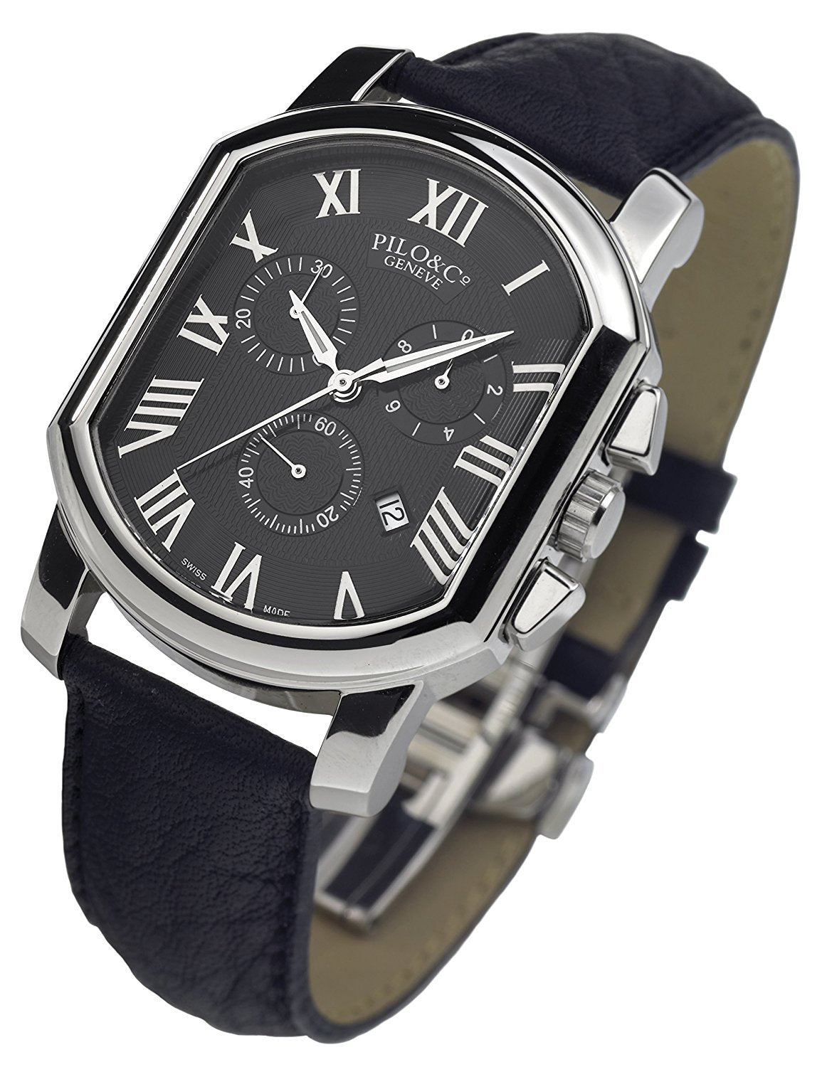 Pilo & Co Swiss Quartz Chronographe Men's Watch collection P0101CHQS