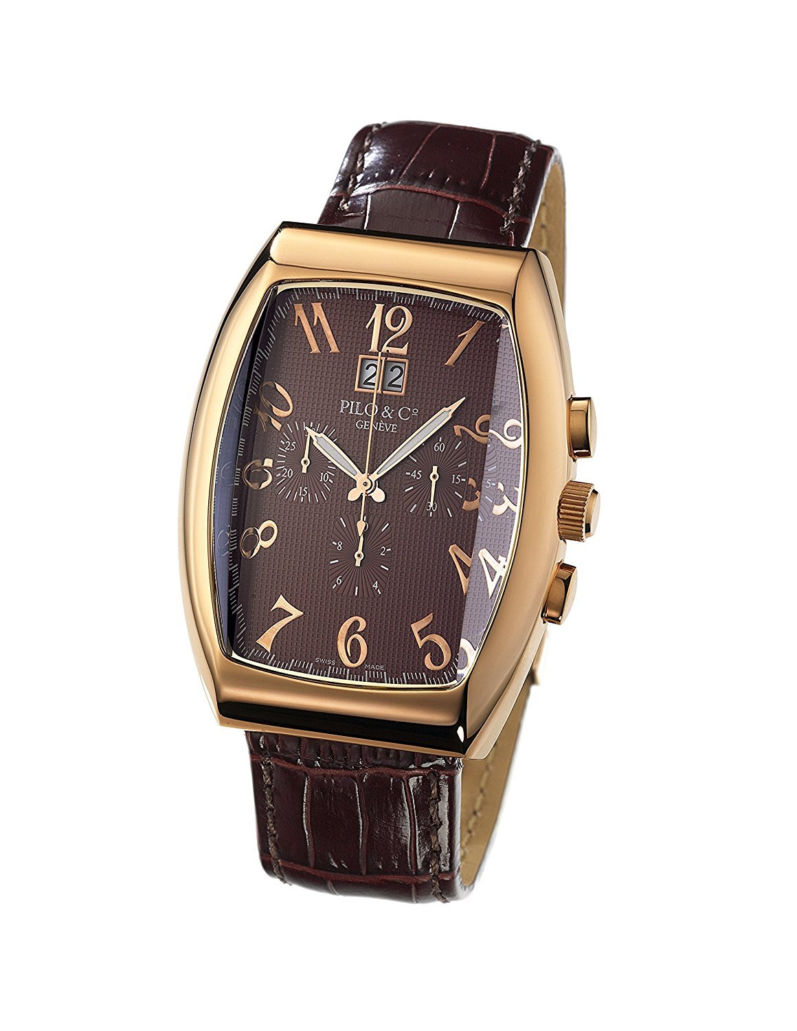 Pilo & Co Swiss Quartz Chronographe Men's Watch collection P0132CHQGR