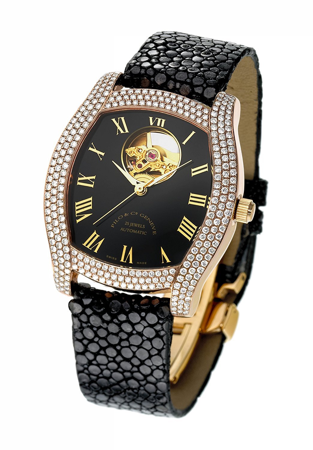 Pilo & Co Swiss Automatic Tempo Women's Watch collection P0503HAGR D