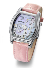 Pilo & Co Geneva Swiss Quartz Doppio Orario Women's Watch collection P0306DQS