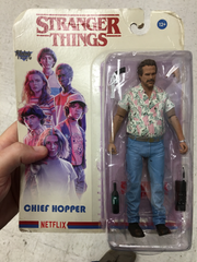 Pack of 2 Stranger Things Figures :Eleven and Chief Hopper