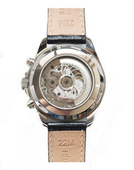 Heli Reymond S5020  Active Line Swiss Watch chronograph Carbon  Transparent Back Raymond Weil Tudor