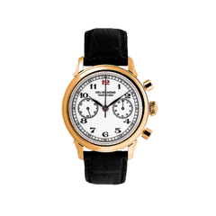 P8011 Heli Reymond Mens Swiss Watch Mechanical Chronograph Prestige