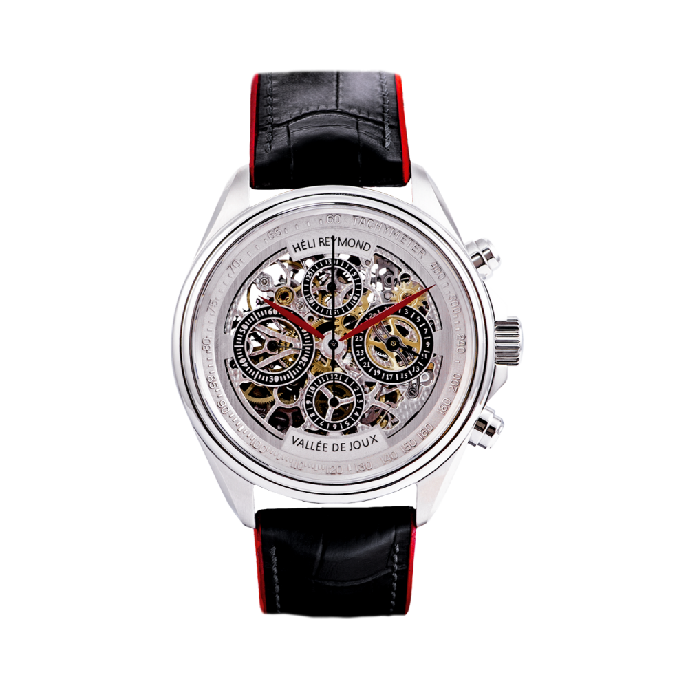 Automatic skeleton watch swiss Clearance