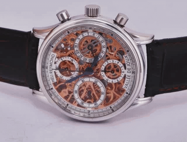 P8013 Heli Reymond Mens Swiss Watch Automatic Chronograph Prestige Video Raymond Weil Tudor